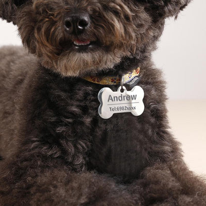 Custom Pet Name On Collar