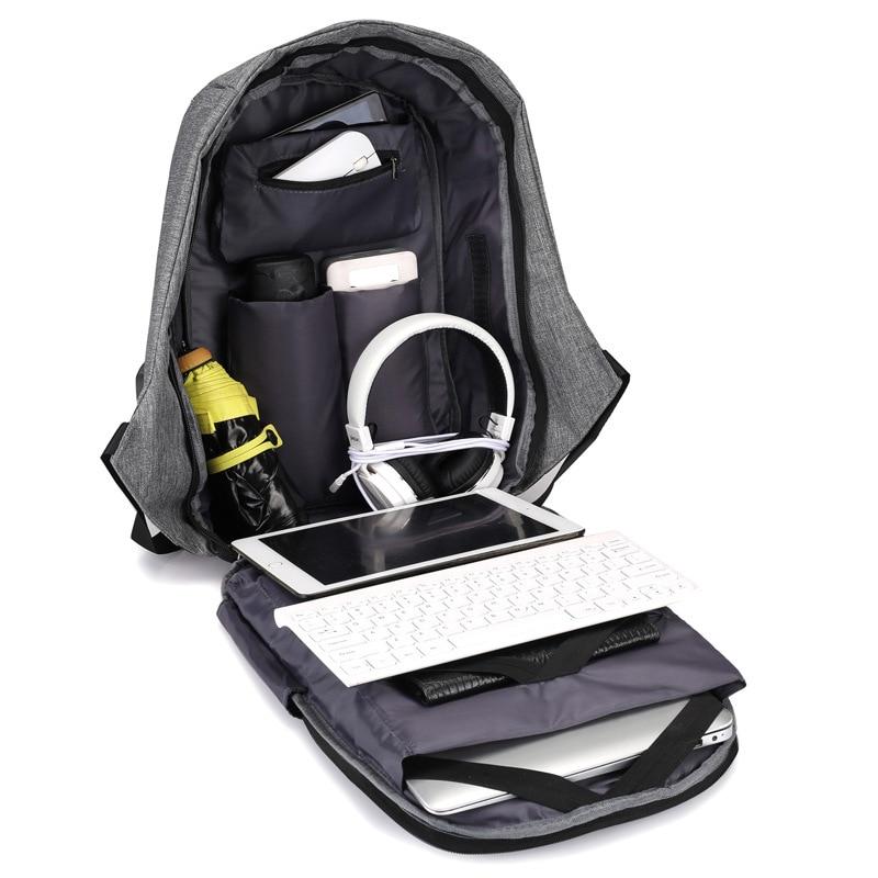 Anti-Theft USB Charging Travel Backpack